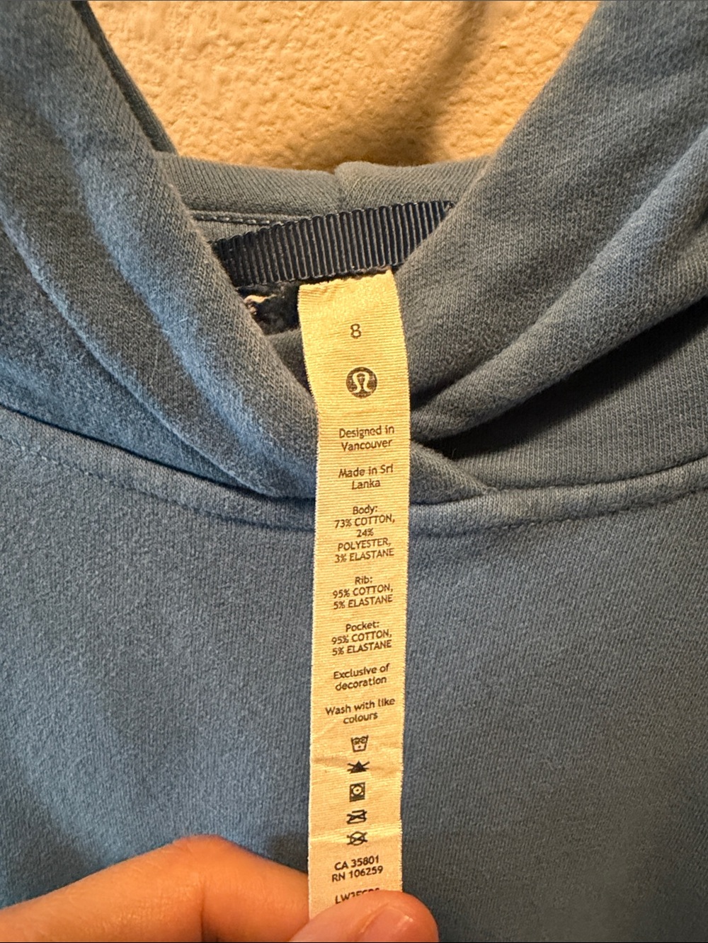 Lululemon Loungeful hoodie size 8 - Picture 2 of 5